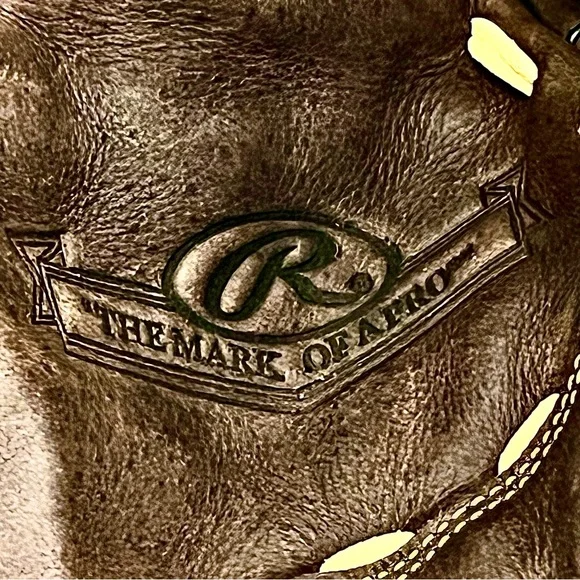 Rawlings Zero Shock 12.5" RBG36BC Leather Baseball Glove Left Hand Throw - Picture 4 of 9